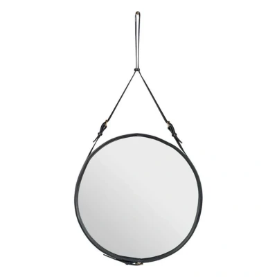 Image de GUBI Miroir Adnet rond black, large