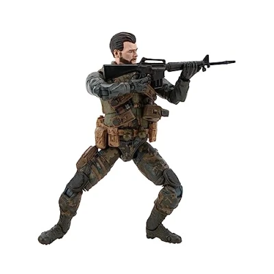Image de Call of Duty COD0036 Figurine articulée Alex Mason 16,5 cm avec Mains interchangeables et Accessoires d&#039;armes
