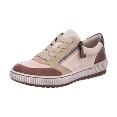 Image de Remonte Eagle Baskets basses, Femme, Taille: 39, Beige combi Cuir