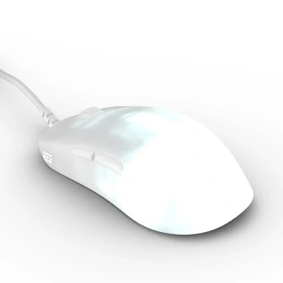 Image de ENDGAME GEAR OP1 RGB Gaming Mouse Capteur de précision, Interrupteurs Kailh GX Switches, White Frost, Éclairage