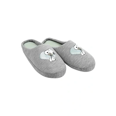 Image de United Labels The Peanuts Snoopy pantoufles pour femme, avec motif, en gris, 39/40 EU