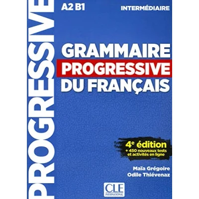 Image de Grammaire progressive du français Niveau intermédiaire (A2/B1) Livre + CD Appli web 4ème édition d’occasion Correct