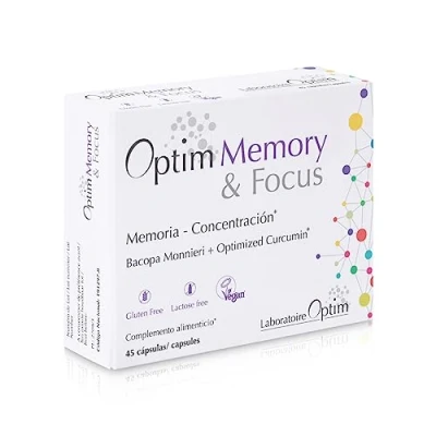 Image de Bacopa Monnieri Gélules Brahmi Curcuma curcumine Longvida 45 Concentration Memoire Adulte, adolescent, étudiant Complément Alimentaire Optim Memory