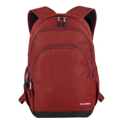 Image de travelite le Sac à Main Taille L Répond aux Dimensions des Bagages de Cabine Iata, Série Kick Off : Dos Pratique pour les Vacances et Sport, 006918 10, 45 Cm, 22 Litres, Rouge
