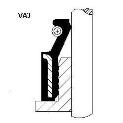 Image de CORTECO 49472008 Joint De Queue Soupape 5 DAIHATSU: Terios I, TOYOTA: Yaris II 3/5 portes