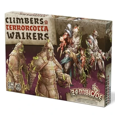 Image de Zombicide White Death : Climbers &amp; Terrorcotta Walkers Extension Ajoutez 30 nouveaux minis! Jeu de stratégie coopératif avec figurines table, à partir 14 ans, 1 6 joueurs, heure jeu,