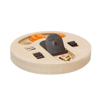Image de Flamingo Wooden Brain Train Hélios Jouet pour Chien 23 cm