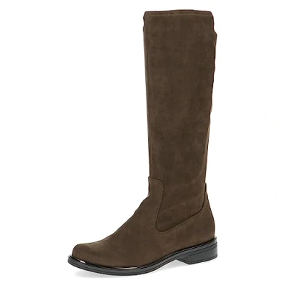 Image de CAPRICE Femme 9 25512 41 Bottes Plates, Vert, 39 EU
