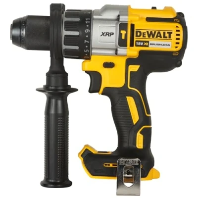 Image de DeWalt Perceuse visseuse percussion Premium XRP 18V sans batterie ni chargeur coffret TSTAK DEWDCD996NT Jaune/Noir