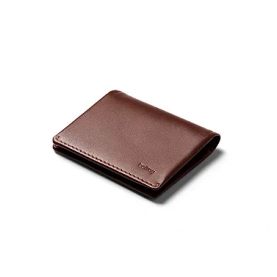 Image de Bellroy Leather Slim Sleeve Wallet, Petit Portefeuille Minimaliste Cocoa Java