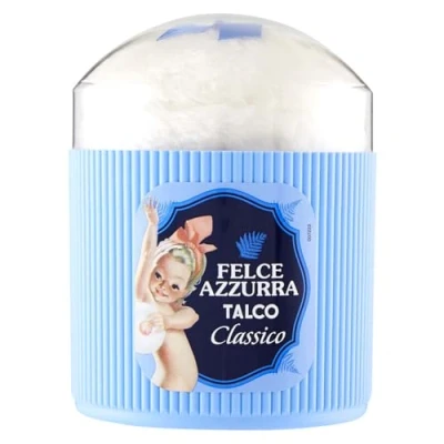 Image de Azzurra Paglieri , Felce Azzurra, Poudre pour le Corps avec Houppette, 250 gr (coloris aléatoire )