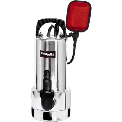 Image de Einhell Pompe d’évacuation pour eaux chargées GC DP 9035 N (900 W, Câble d‘Alimentation 10 m, Corps en INOX, Poignée de Transport)