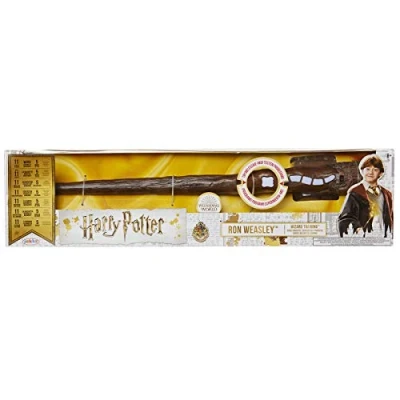 Image de HARRY POTTER, Ron Weasley Wizard Baguette d&#039;entraînement Officielle 11 Sorts avec lumières et Sons 8+, 39899