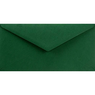 Image de Netuno 100 enveloppes longues vert foncé DL 110x220mm 115g Sirio Color Foglia colorées décoratives élégantes pour lettres invitations mariage Noël cartes de voeux documents