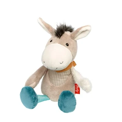 Image de Sigikid Peluche Patchwork, 43238, Multicolore/âne