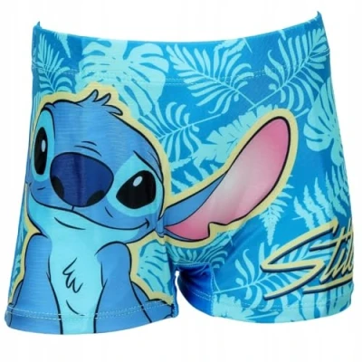 Image de eplusm Lilo et Stitch, Boxer Maillot De Bain, Garçon (Bleu,8 Ans)