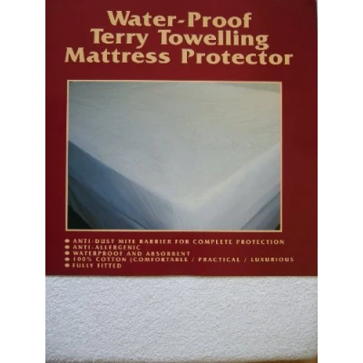 Image de Emma Barclay Protège Matelas imperméable en Tissu éponge pour lit King Size