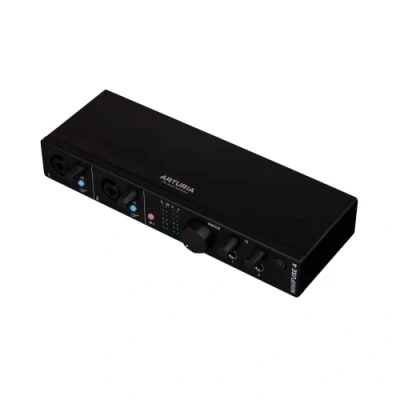 Image de Arturia MiniFuse 4 Interface Audio USB Compacte de Qualité Studio pour Production, Podcasting, Guitare, Fournie avec une Suite Logiciels Créatifs Noir