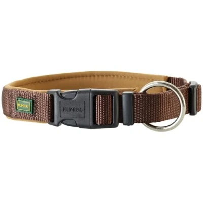 Image de HUNTER Collier NEOPRENE VARIO PLUS, nylon, rembourré en néoprène, 45/2.0 (M), marron/caramel