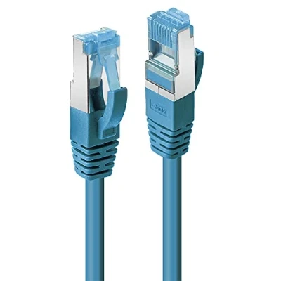 Image de Lindy 47146 câble de réseau Bleu 0,5 m Cat6a S/FTP (S STP) Neuf