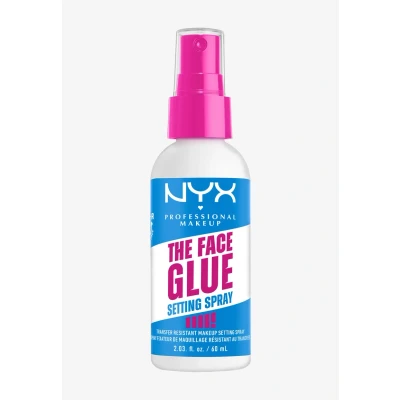 Image de NYX Professional Makeup Spray Fixateur de Maquillage Résistant aux Transferts et Waterproof Tenue Longue Durée 24H Formule Vegan The Face Glue Setting 60ml