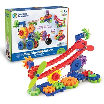Image de Learning Resources Jeu de construction Machines en mouvement Gears