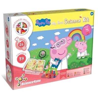 Image de Science4you Premier Kit Scientifique avec Peppa Pig pour Enfants 4+ Ans Atelier Creatif, 26 Expériences Scientifiques: Bulles de Savon, Jardinage Enfant, Jeux Éducatif 4 8