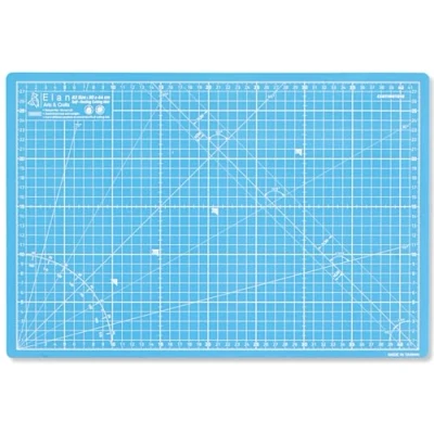 Image de Elan Tapis de Découpe A3 Bleu, Decoupe Autocicatrisant A3, Plaque Cutter, Couture Modelisme, Coupe 30x44 CM, Self Healing Cutting Mat