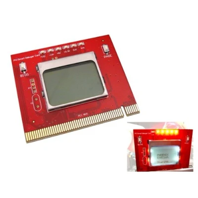 Image de KALEA INFORMATIQUE Testeur pour Cartes mères avec Ecran LCD. Interface PC de Bureau sur Port PCI