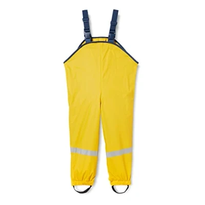 Image de Playshoes Regenlatzhose Textilfutter Pantalon De Pluie, Jaune (Jaune), 92 Mixte bébé