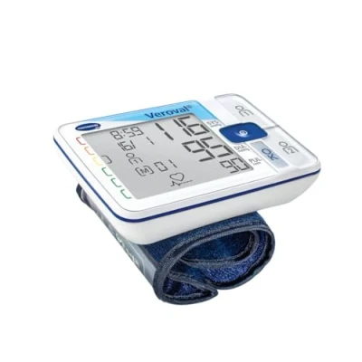Image de Veroval Tensiomètre au poignet, mesure précise et douce, cliniquement validé, contrôle de position, détecte les troubles du rythme cardiaque, avec logiciel