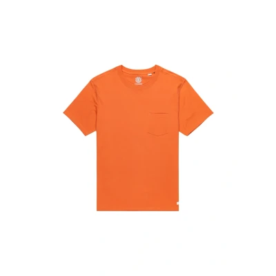 Image de Element Pocket Label Tshirt imprimé, Homme, Taille: Large, Orange