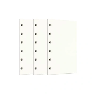Image de Zelten Recharge de papier perforé pour reliure à 6 trous Journal intime rechargeable (A7/6 Hole, Sketch)