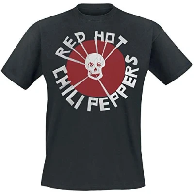 Image de T Shirt # L Unisex Black Flea Skull [Import]