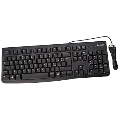 Image de Logitech Keyboard K120 for Business clavier Bureau USB QWERTY Italien Noir Neuf