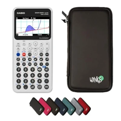 Image de CALCUSO Ensemble de Base Noir avec Calculatrice Casio Graph Math+