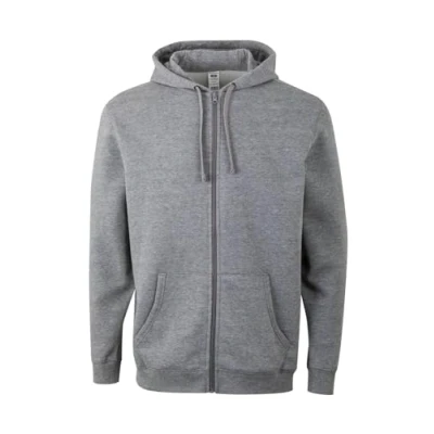 Image de Mukua Sf270u Sweat à Capuche zippé, Gris (Heather Grey), XL Mixte