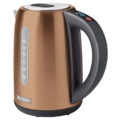 Image de Bouilloire Électrique à Température Variable, 1.7 L Capacité, 2150W, Or