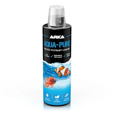 Image de MICROBE LIFT Aqua Pure Milieu filtrant Liquide avec des bactéries vivantes pour Tous Les Aquariums d&#039;eau de mer et Douce, Traitement l&#039;eau