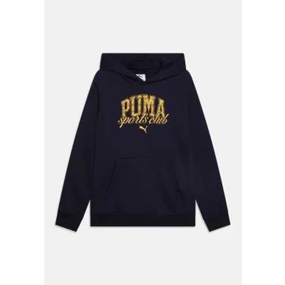 Image de Puma Class Hoodie Unisex Sweat à capuche pour enfants, Taille: 7 8a (8), New navy