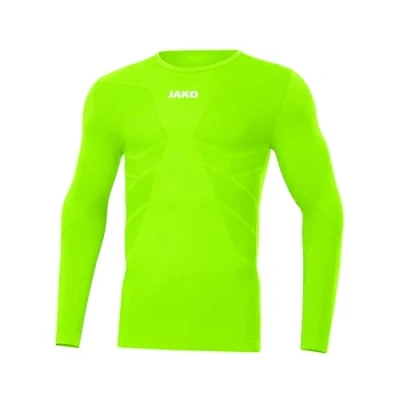 Image de JAKO Maillot Manches Longues Comfort 2.0 Mixte, Néon Vert, XL