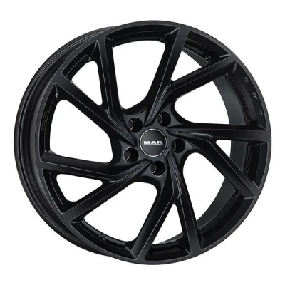 Image de MAK 5Trou 17Pouce 110mm Jante alu 17Pouces kassel noir F7570KAGB33LGX 7.5Pouces 33mm 65.1mm OPEL: Corsa D 3/5 portes