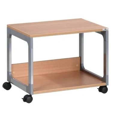 Image de Durable 3710124 System Multi Trolley 48, argent métallique / hêtre