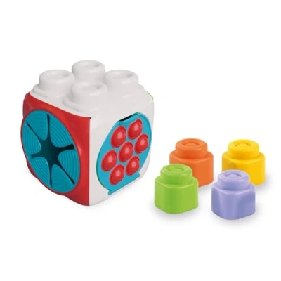 Image de Clementoni Cubes sensoriels bébé, 17902, Multicolor