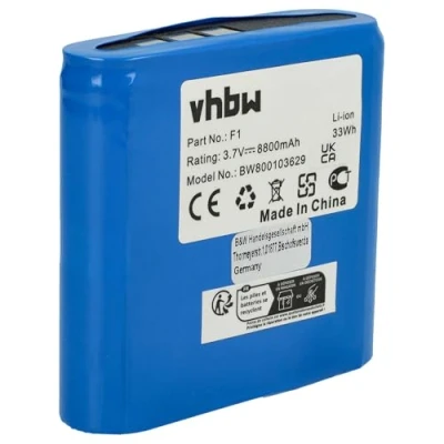 Image de vhbw Batterie Remplacement pour Pure ChargePAK F1, F1 Radio (8800mAh, 3,7V, Li ION)