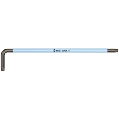 Image de Wera 05024481001 967 SXL Clés mâles coudées Torx TX 8, Bleu Glacé