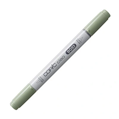 Image de COPIC Ciao BG93, Green Gray, marqueur twin avec une pointe moyenne et brush