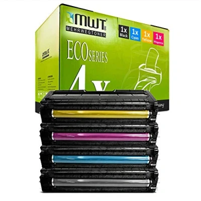Image de 4X MWT Toner Compatible pour Ricoh SP C 250 SF e SFw dn remplace 407545 407543 407544 407546