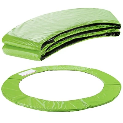 Image de AREBOS Coussin de Protection pour Trampoline Remplacement Couverture Rembourrage résistant aux intempéries et UV Anti déchirure Vert Claire 183 cm