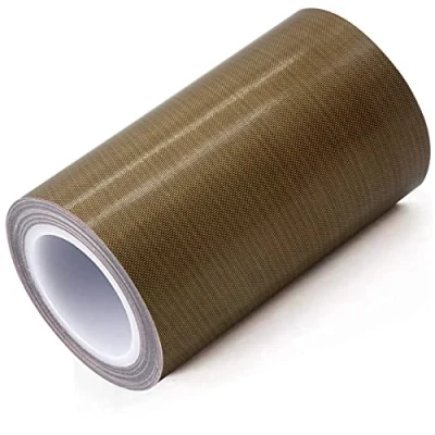 Image de GCQ Ruban Textile en Téflon, PTFE de 4 Pouces 30 Pieds Pour Scelleur Sous Vide, Adhésif Fibre Verre Enduit Isolant à Impulsion Manuelle